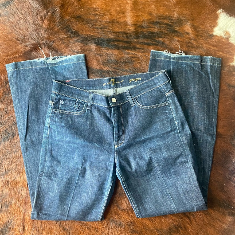 7 For all Man Kind Ginger Denim Jeans